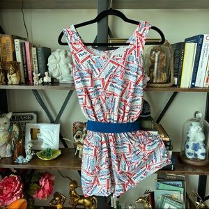 Budweiser | All Over Print Shorts Romper